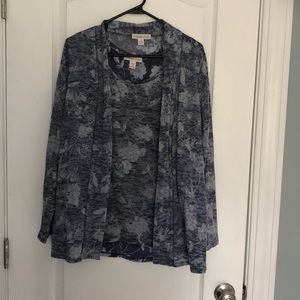 EUC Collated Creek shell with camisole